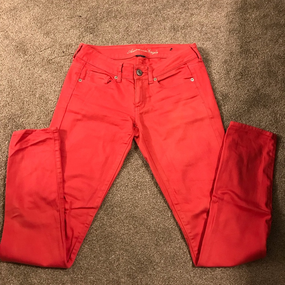 Pink American Eagle jeans